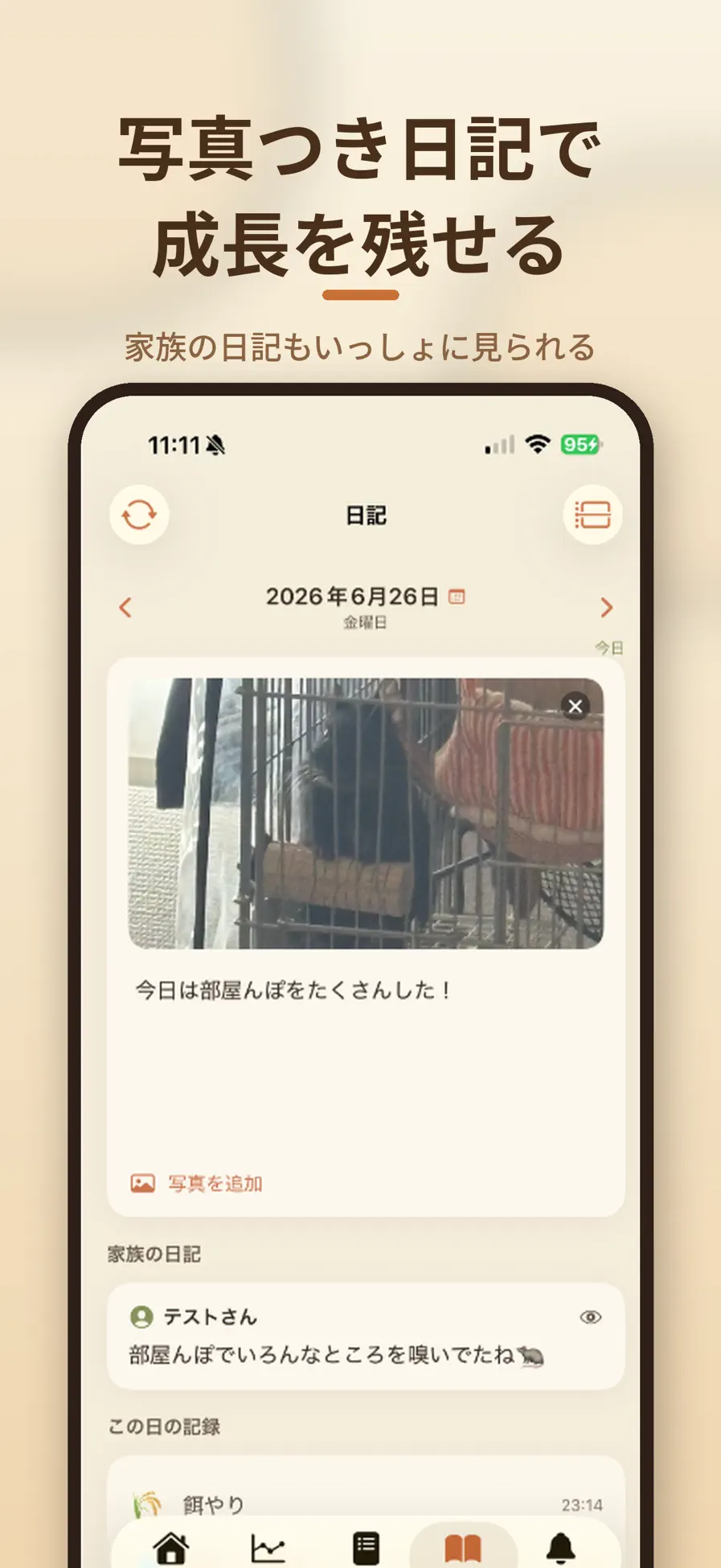うちのデグーの画面イメージ 4